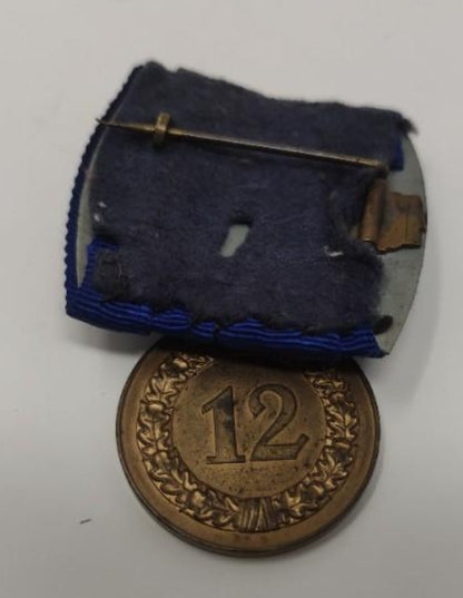 German Army Service Medal 12 years