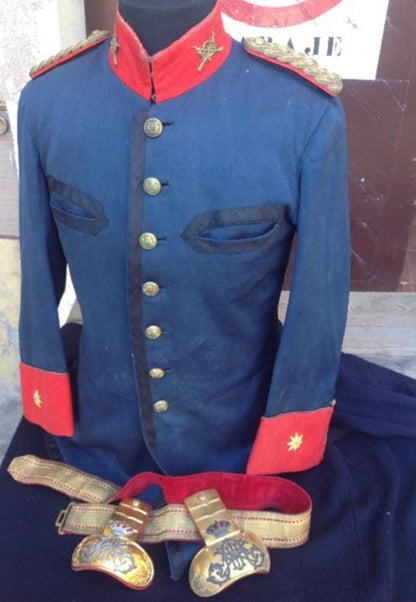 Uniforme de comandante, antigua monarquía. 