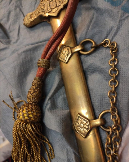 Cadet dagger case from the General Infantry Academy