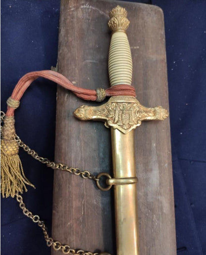 Cadet dagger case from the General Infantry Academy