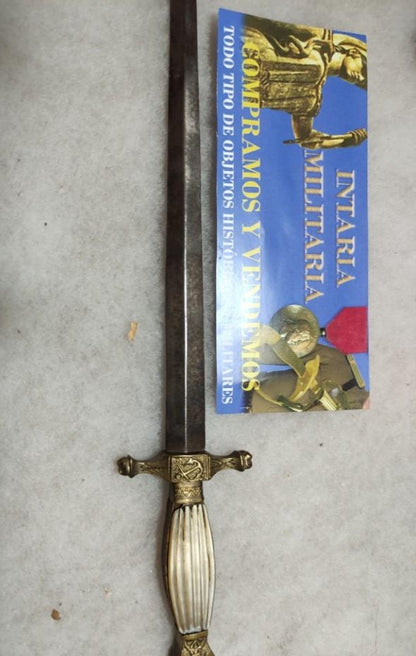 European 19th century naval dagger