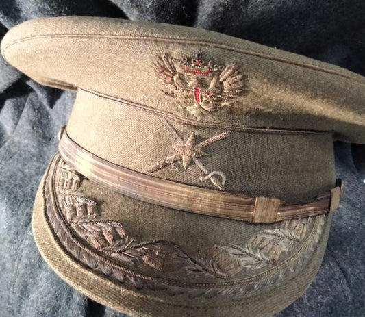 Brigadier general's plate cap. Early model.