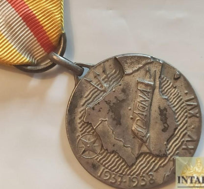 Medal of Italian volunteers in Spain Littorio division