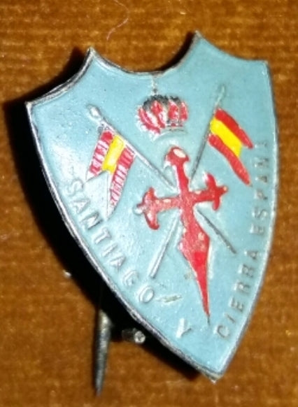 Escudo de armas de la división de caballería durante la guerra civil. 