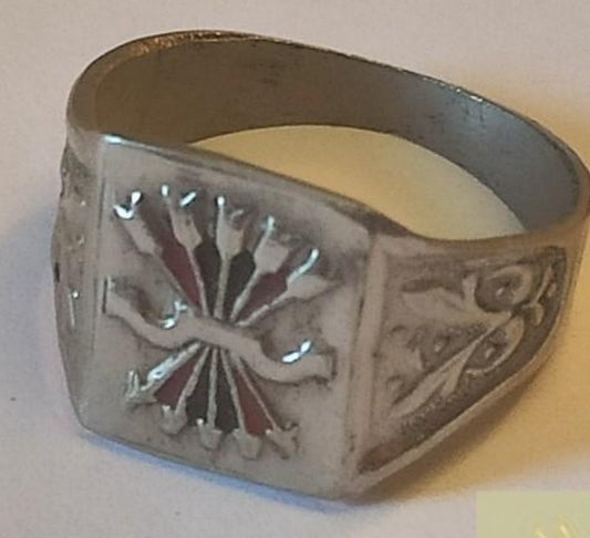 Anillo de Falange de la Guerra Civil Española 