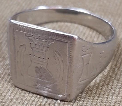 Spanish Civil War Engineers Ring