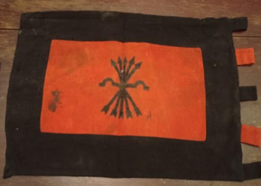 Bandera de tablero de flechas negras 