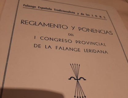 Congreso Provincial de FET y JONS de Lérida 