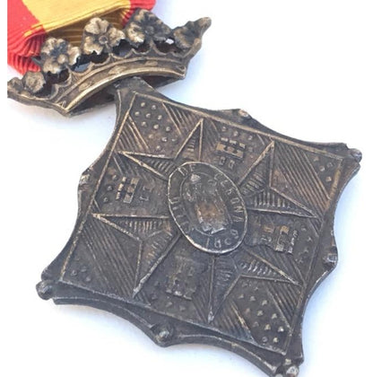 Medal for the centenary of the Battle of Gerona. Silver category.
