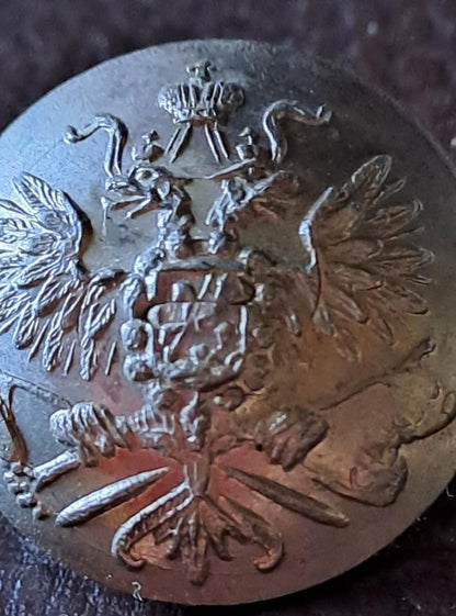 Tsarist Imperial Russia Button