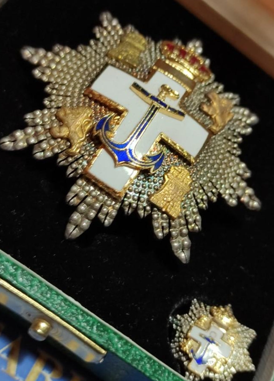 Order of naval merit from the Juan Carlos era