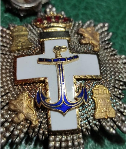 Orden al Mérito Naval de la época de Juan Carlos 