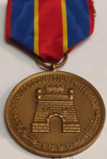 Medaille der spanischen Besetzung Puerto Ricos 
