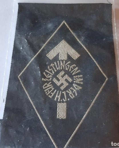 Stoffschild für Hitlerjugendabzeichen