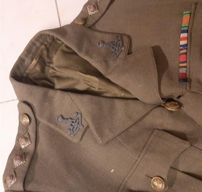 British officer's tunic during the Second World War