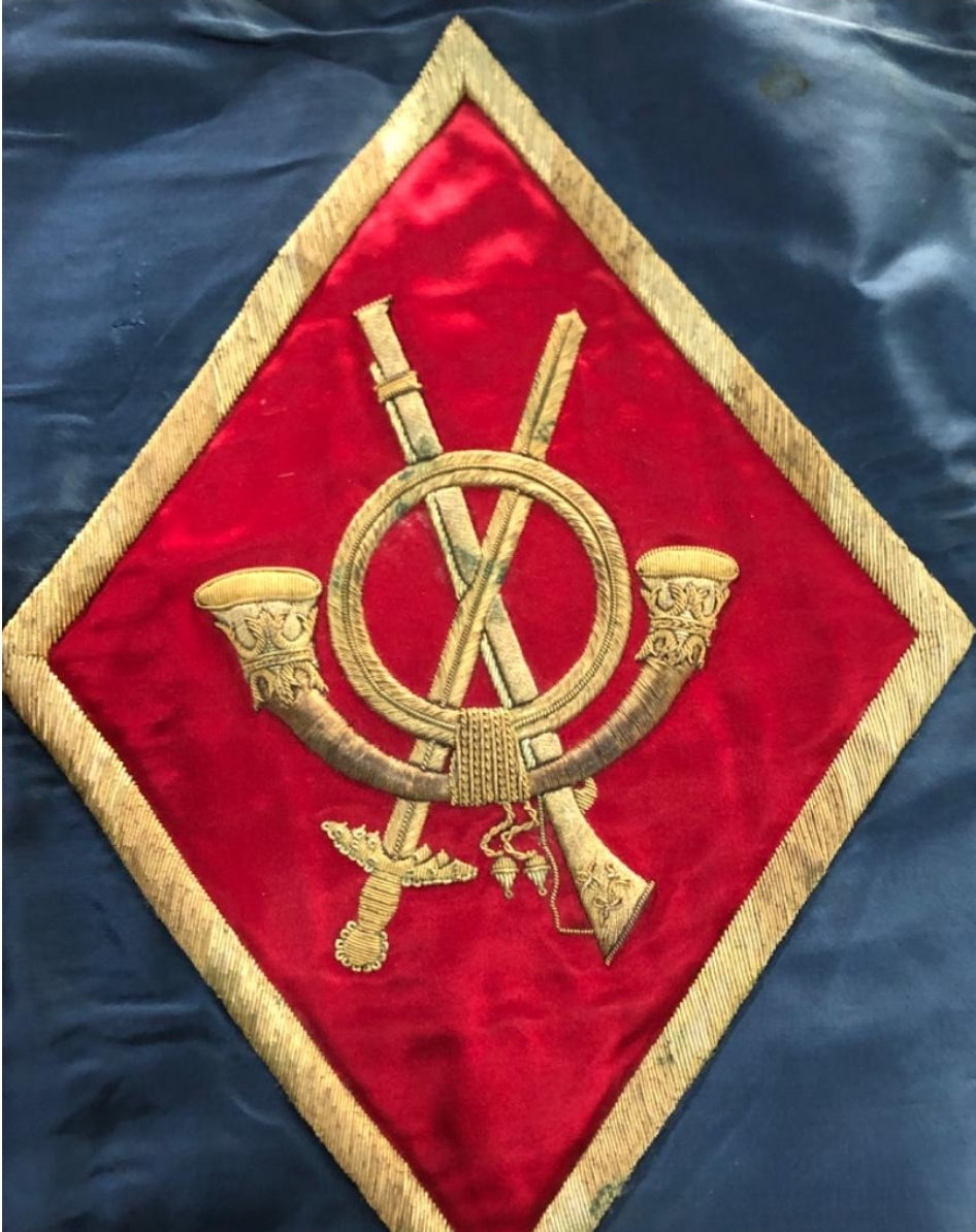 Flagge Truppen Marokko Infanterie