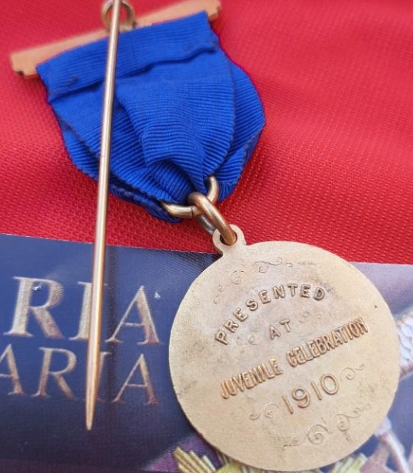 MEDALLA MASÓNICA “DISTRITO DE LONDRES 1910”