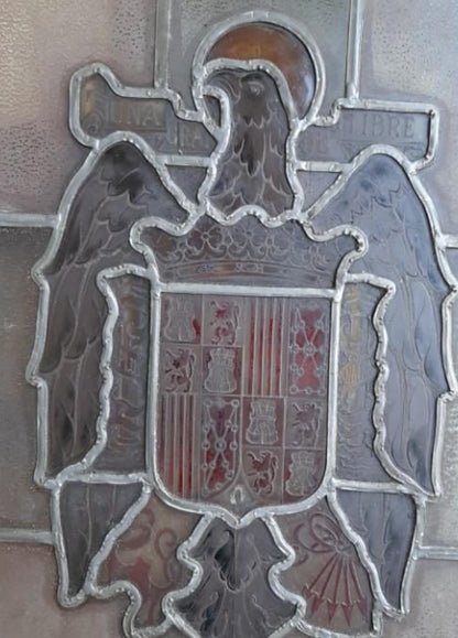 Ventana escudo España años 40 