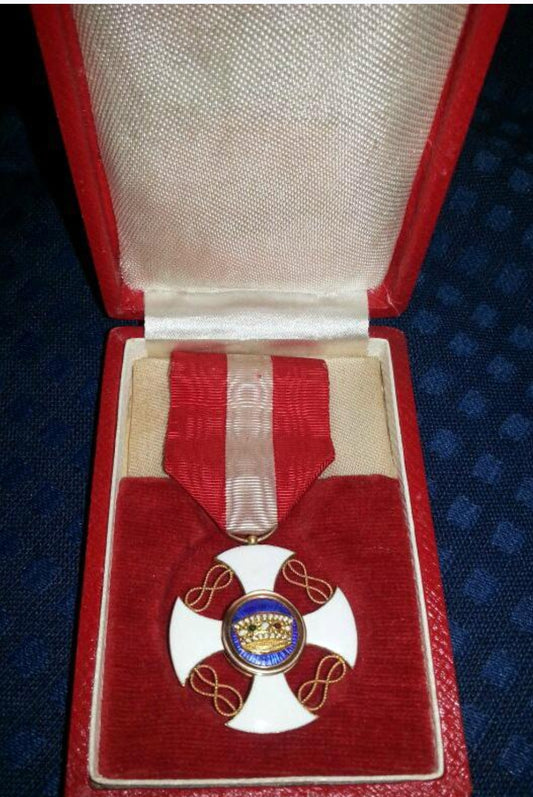 Medaille des Ritters des Ordens der Krone von Italien 