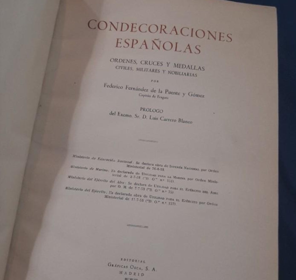 Libro de Decoraciones Españolas 