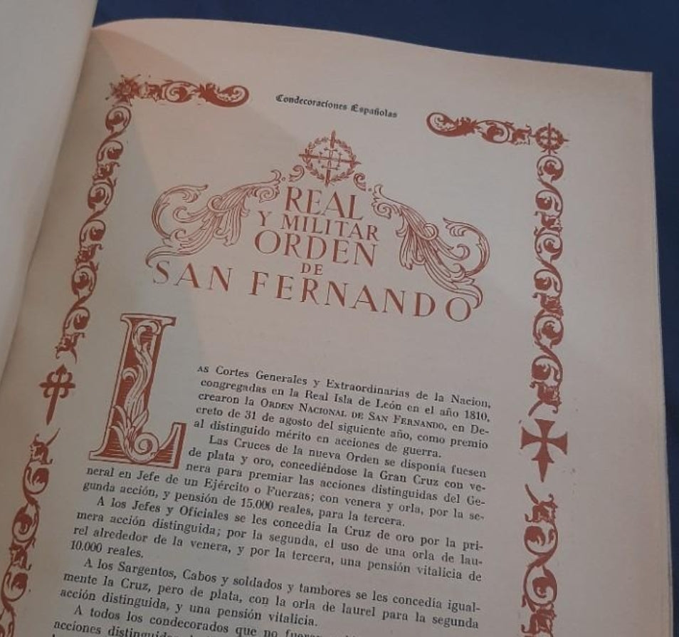 Libro de Decoraciones Españolas 