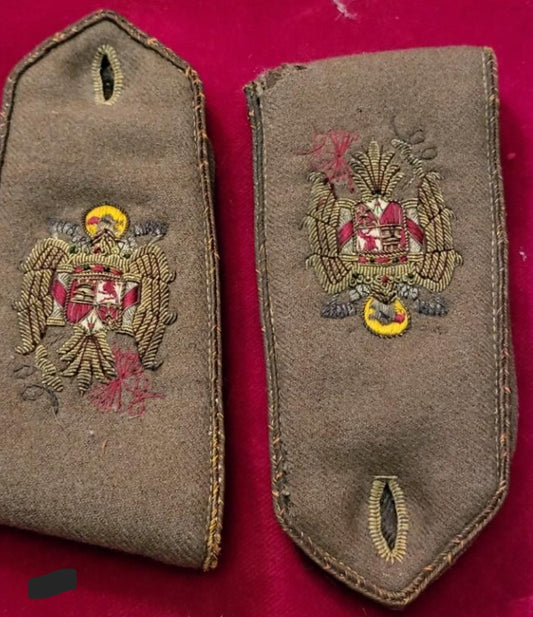 Pair of shoulder pads from Franco's Escort