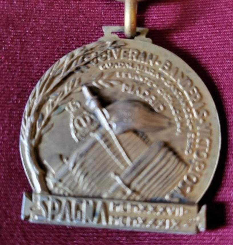 Littorio-Medaille in der Goldkategorie 