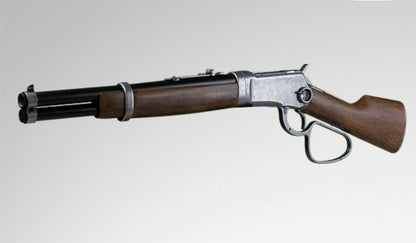 Replica Mares leg PX short black rifle of 67 centimeters.