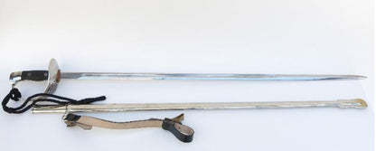 Non-commissioned officer saber of the Spanish Army. Regulations of 1943