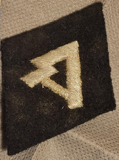 Official SS rhombus for SA veteran