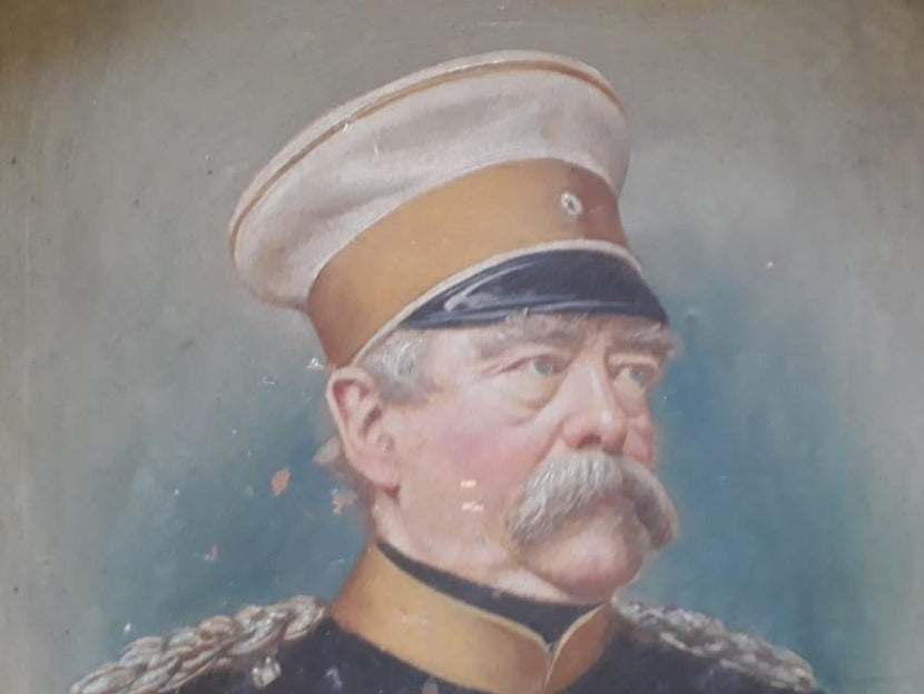 Portrait painting Otto von Bismarck Prussia Germany