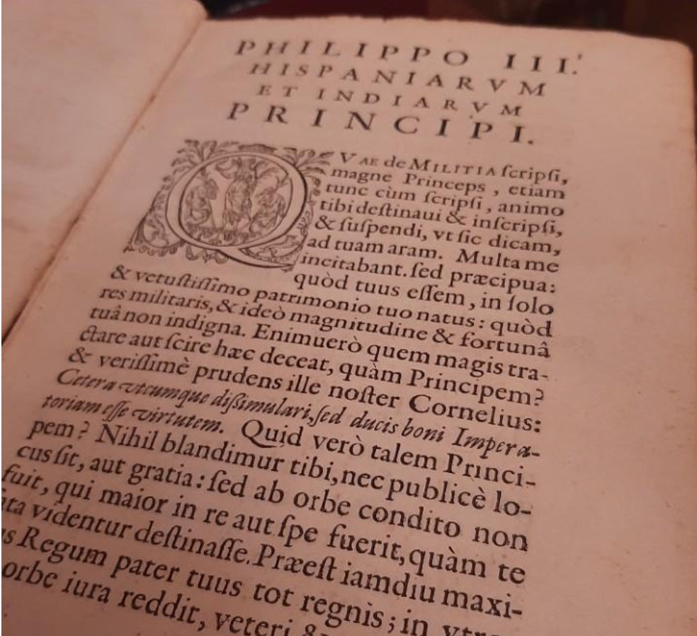 Rare 17th century book about the Western Roman Empire “Militia Romana”