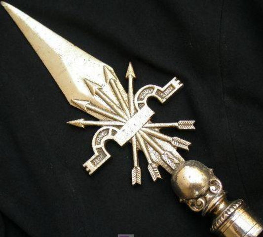 Spanish Franco Escort unit's pennant spike.