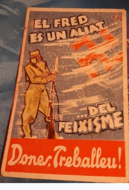 Republican anti-Nazism postcard