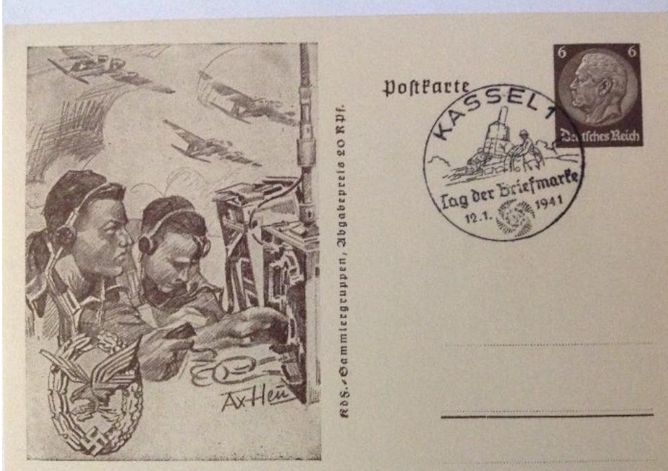 Postcard III Reich - Transmissions - uncirculated