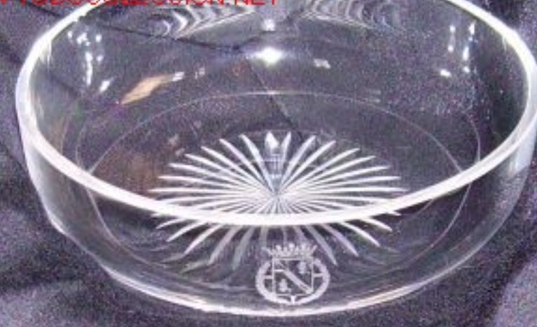 Spanish Franco Escort officer glass service piece.