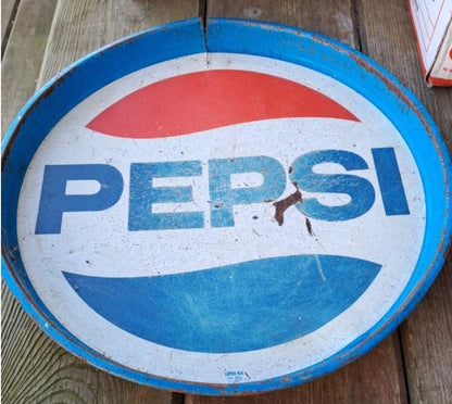 Pepsi Cola advertising plate