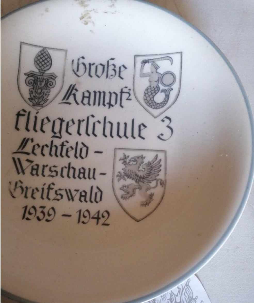 Warsaw Luftwaffe Fighter Pilot School Dish