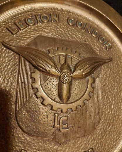 Legion Condor bronze plate