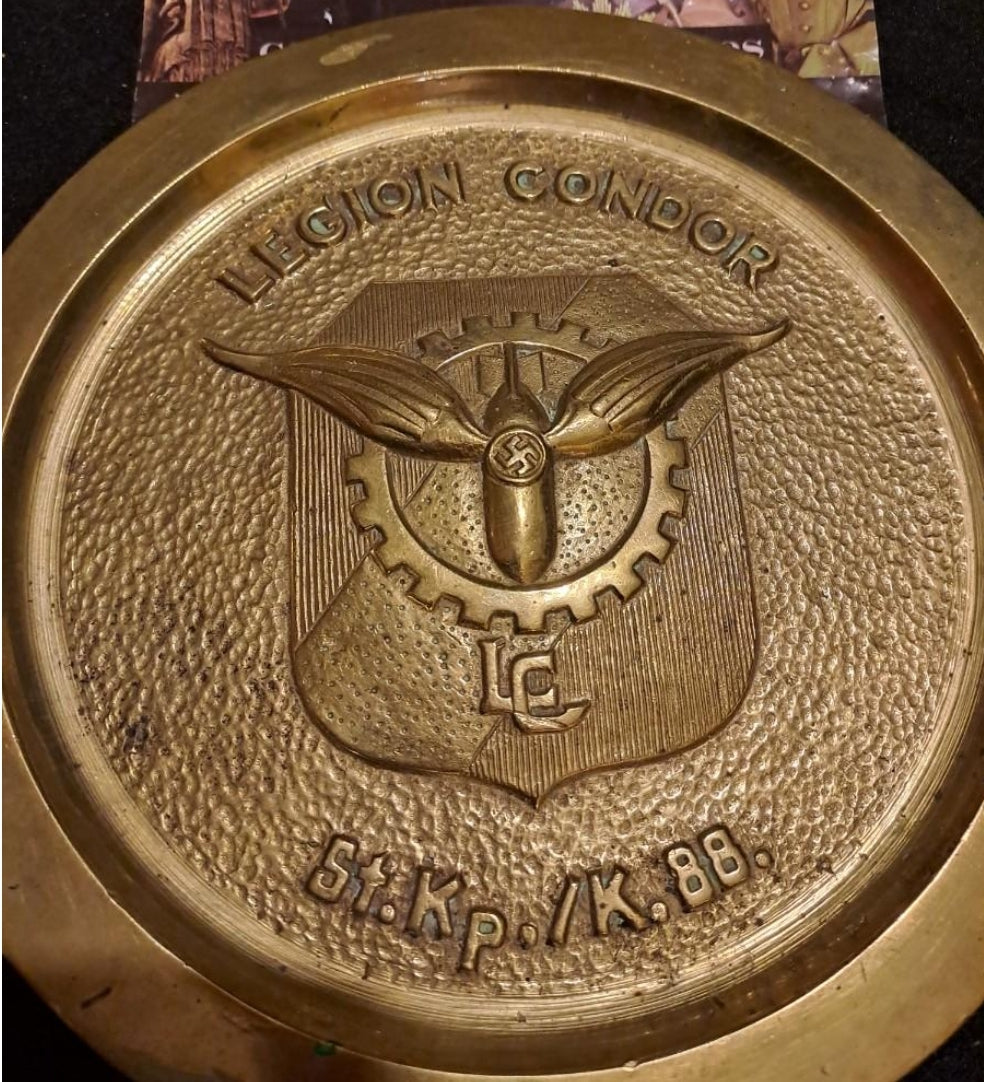 Legion Condor bronze plate