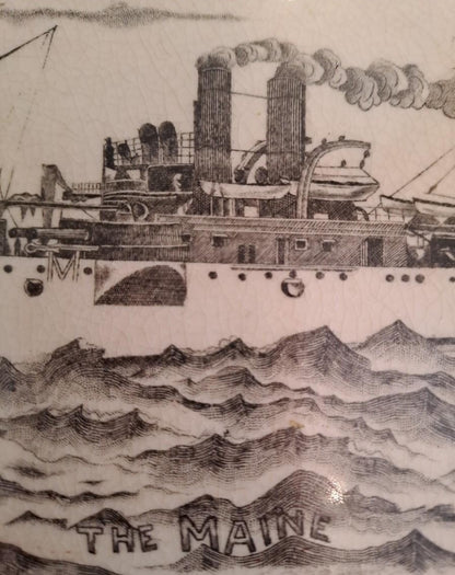 Dish 1898 Battleship Maine