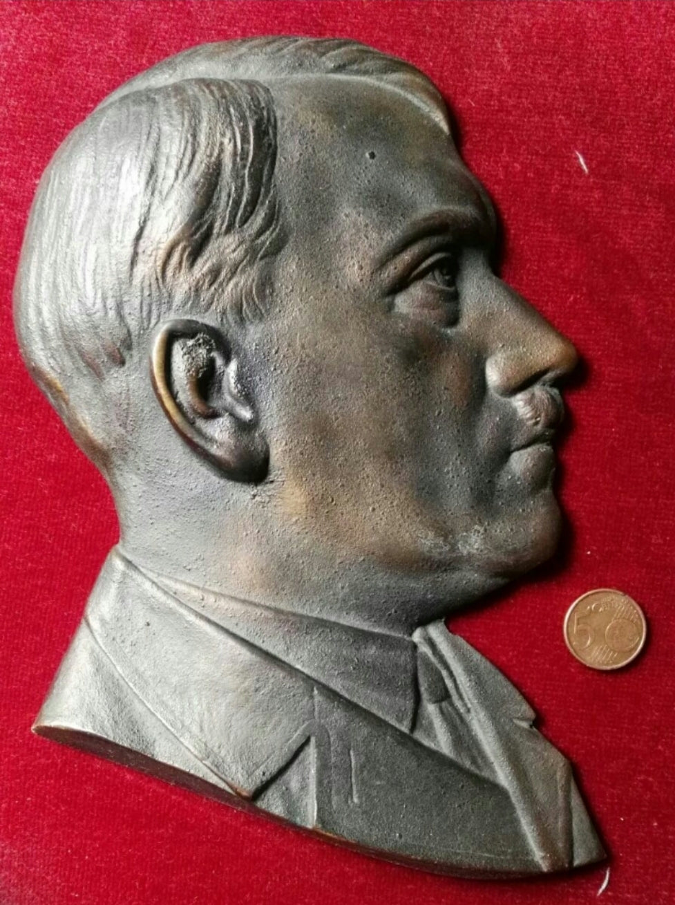 Plaque portrait führer German chancellor