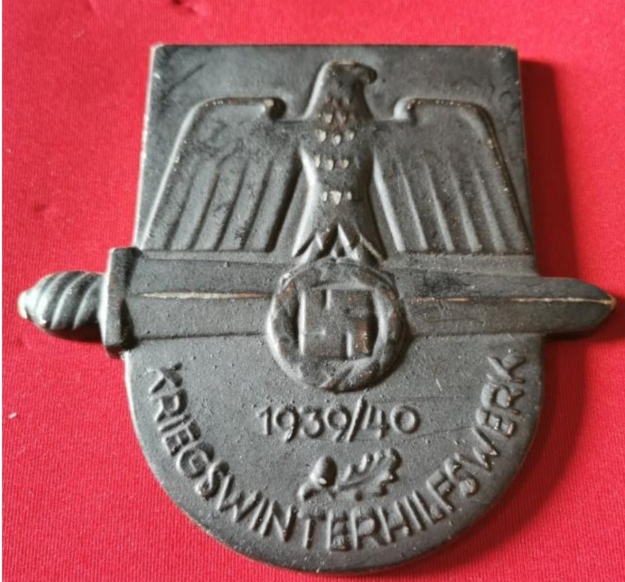 Winter war propaganda plaque 1939