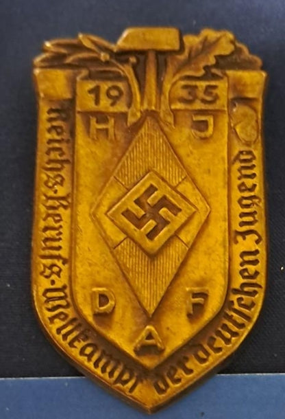 German propaganda plaque