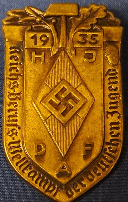 German propaganda plaque