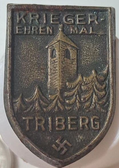 German propaganda plaque