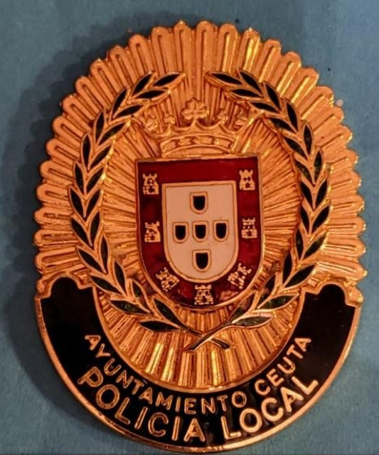 Ceuta police badge