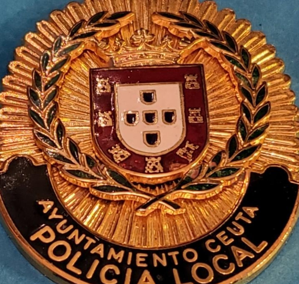 Ceuta police badge