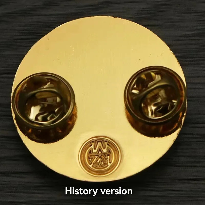 Medalla dorada cruzada de la Segunda Guerra Mundial de Alemania, broche, Pin, emblema, medalla de Metal de alta calidad, álbum, regalos de navidad 