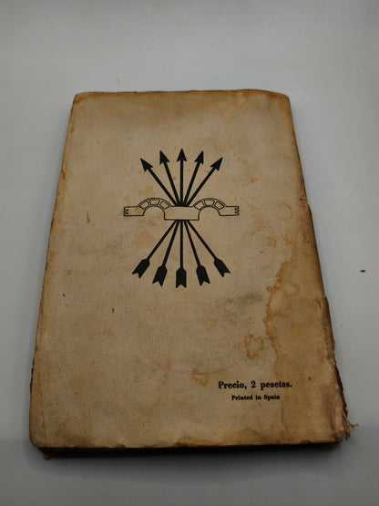 Libro de Falange 1935 !Arriba España!. España